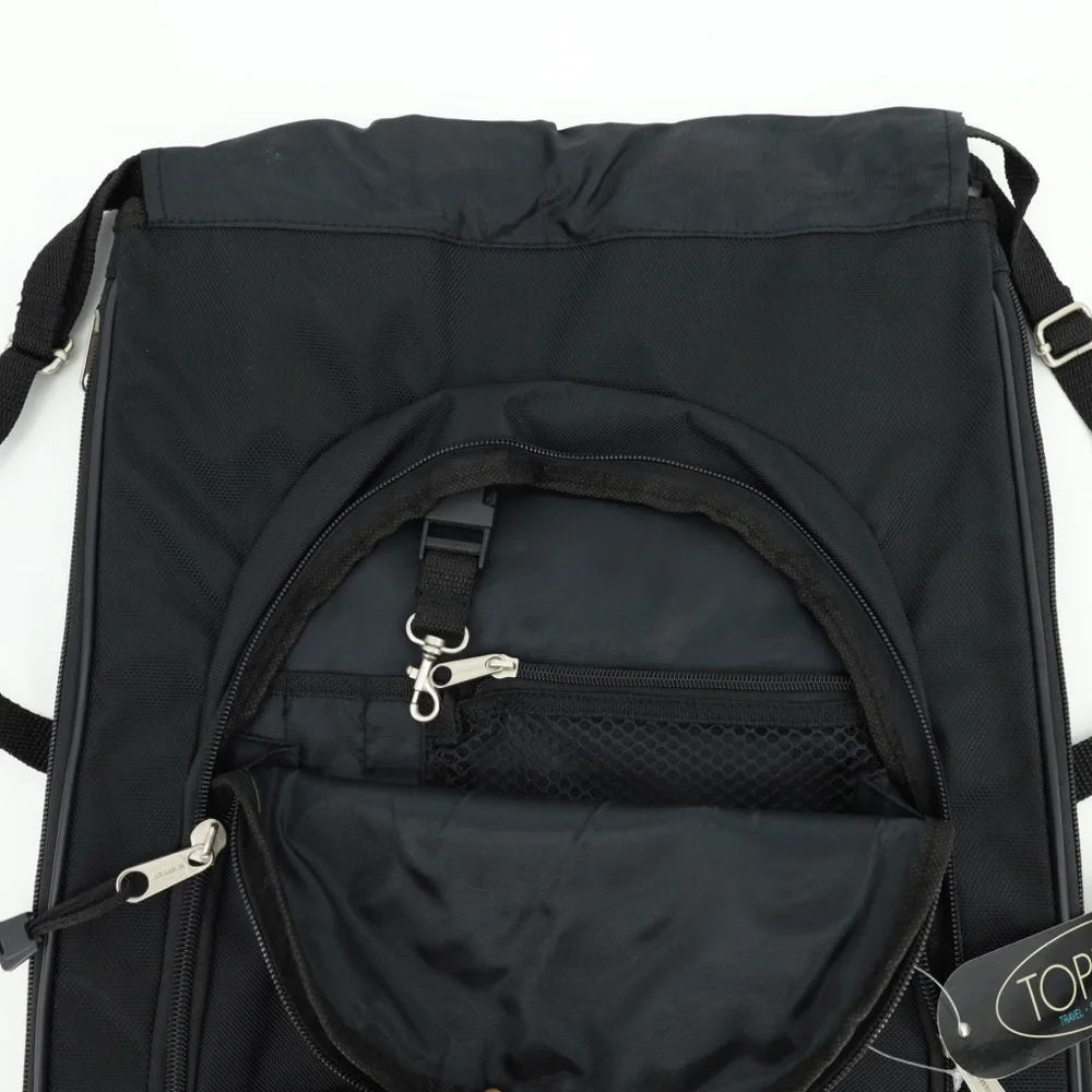 Toppers Unisex Expandable Shoulder Sport‎ Pack with Pouch, Silver/Black
